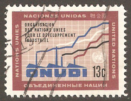 United Nations New York Scott 186 Used